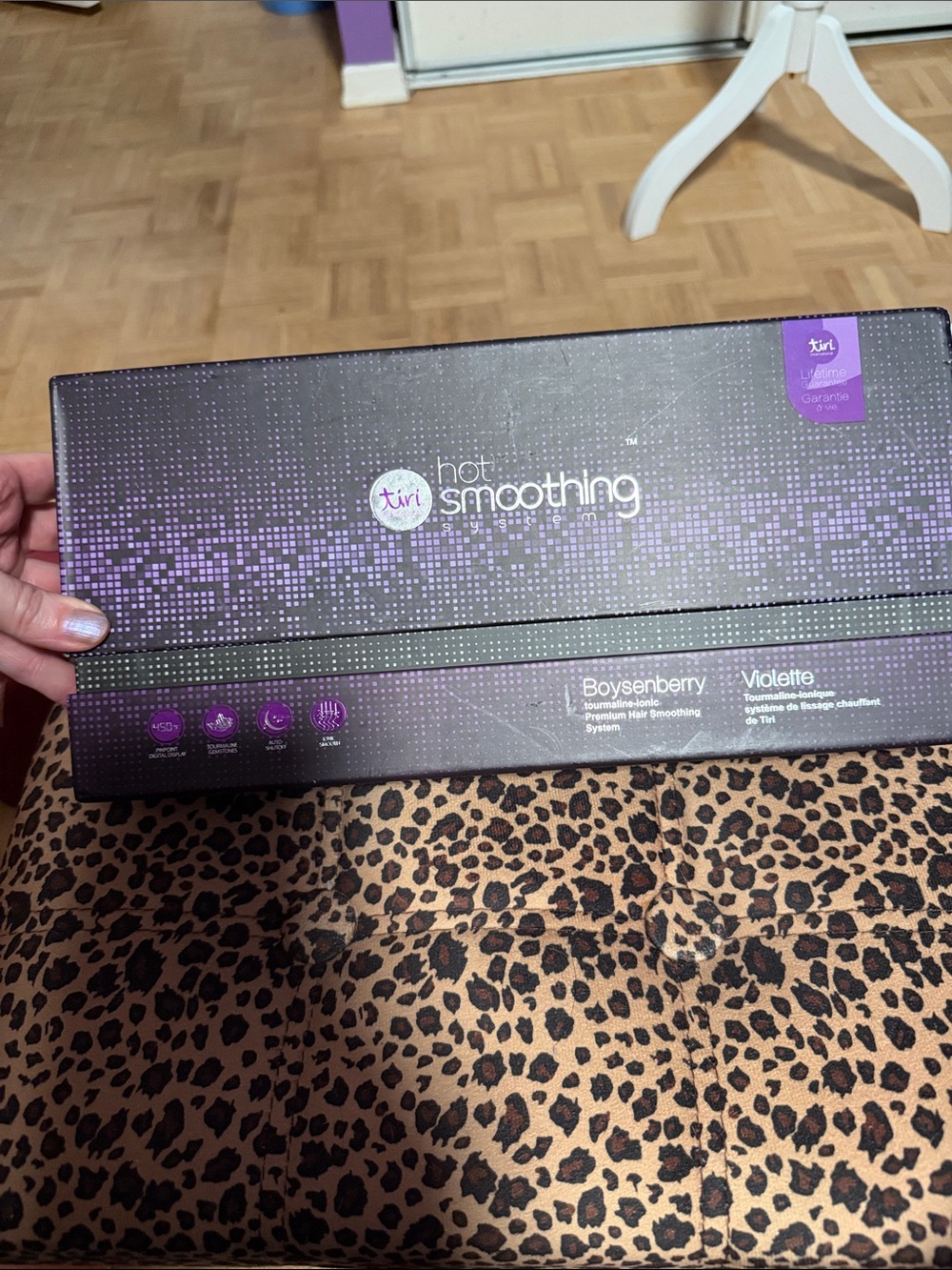 TiRiPro Professional Hair Tool in Purple
